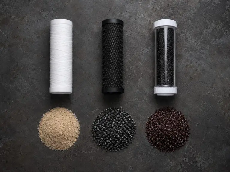 Industrial filter cartridge elements across micron ratings — PP, pleated, carbon block