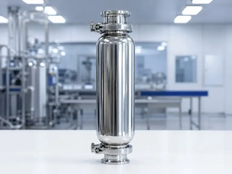 SS316L membrane housing for pharmaceutical and ultrapure water systems