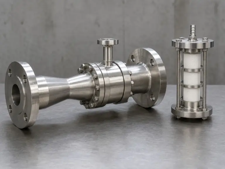 Venturi injector and diffuser contact reactor for ozone water treatment