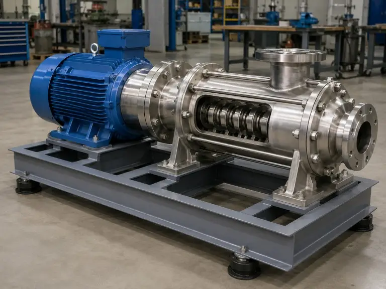 Multi-stage centrifugal RO high-pressure pump for industrial water treatment