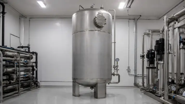 SS304 stainless steel water tank for industrial water treatment