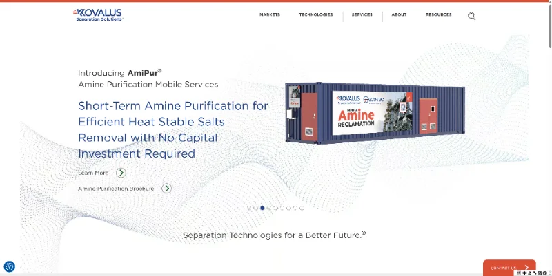 Kovalus Separation Solutions